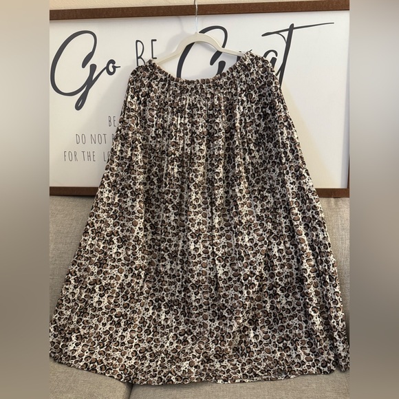 imPRESS Dresses & Skirts - imPRESS Animal Print A-Line Skirt